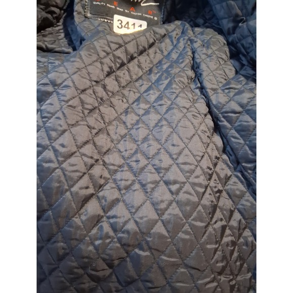 Y2k Vintage Chrome Womens size 8 Leather Moto Riding Fonzy Zip Rock Jacket Goth - Picture 15 of 16